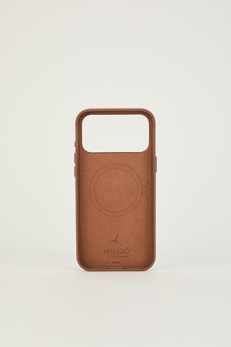 iPhone 18 Pro Max Leather Case, Alternate, color, Tan