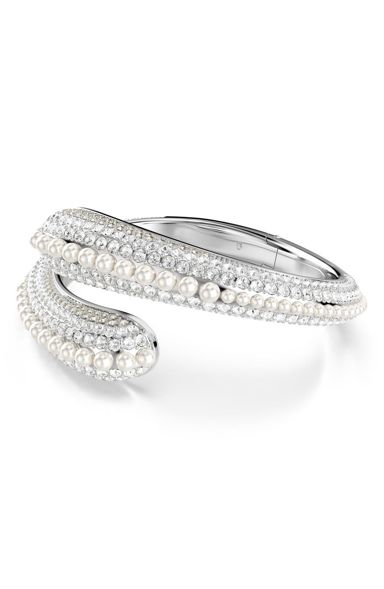 Swarovski Sublima Cuff Bracelet, Alternate, color, 