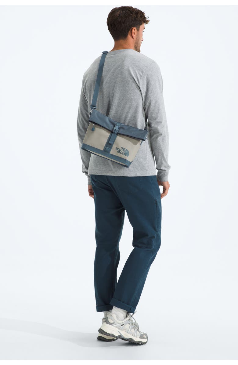 The North Face Base Camp Shoulder Bag, Alternate, color, Stone Slab Granite Grey