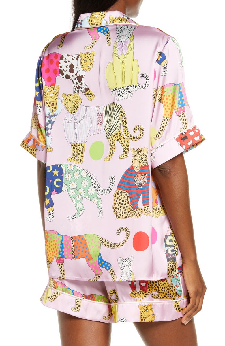 Karen Mabon A Leopard Never Changes Its Spots Short Pajamas, Alternate, color,