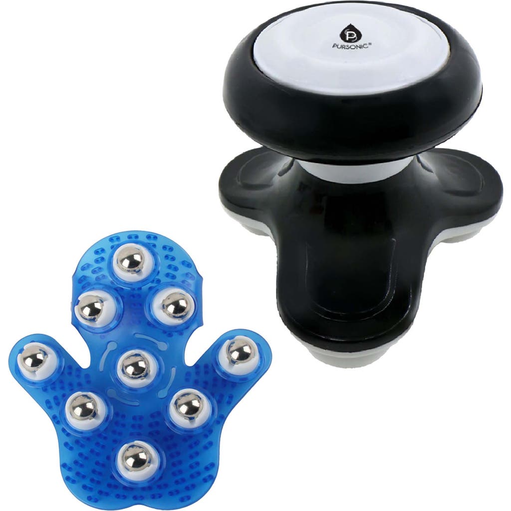 Pursonic Relaxation & Recovery Bundle Palm In Black