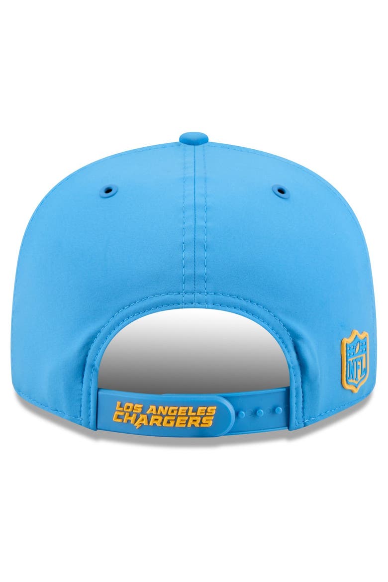 Men's New Era Powder Blue Los Angeles Chargers 2026 Sideline 9FIFTY Snapback Hat, Alternate, color, Powder Blue