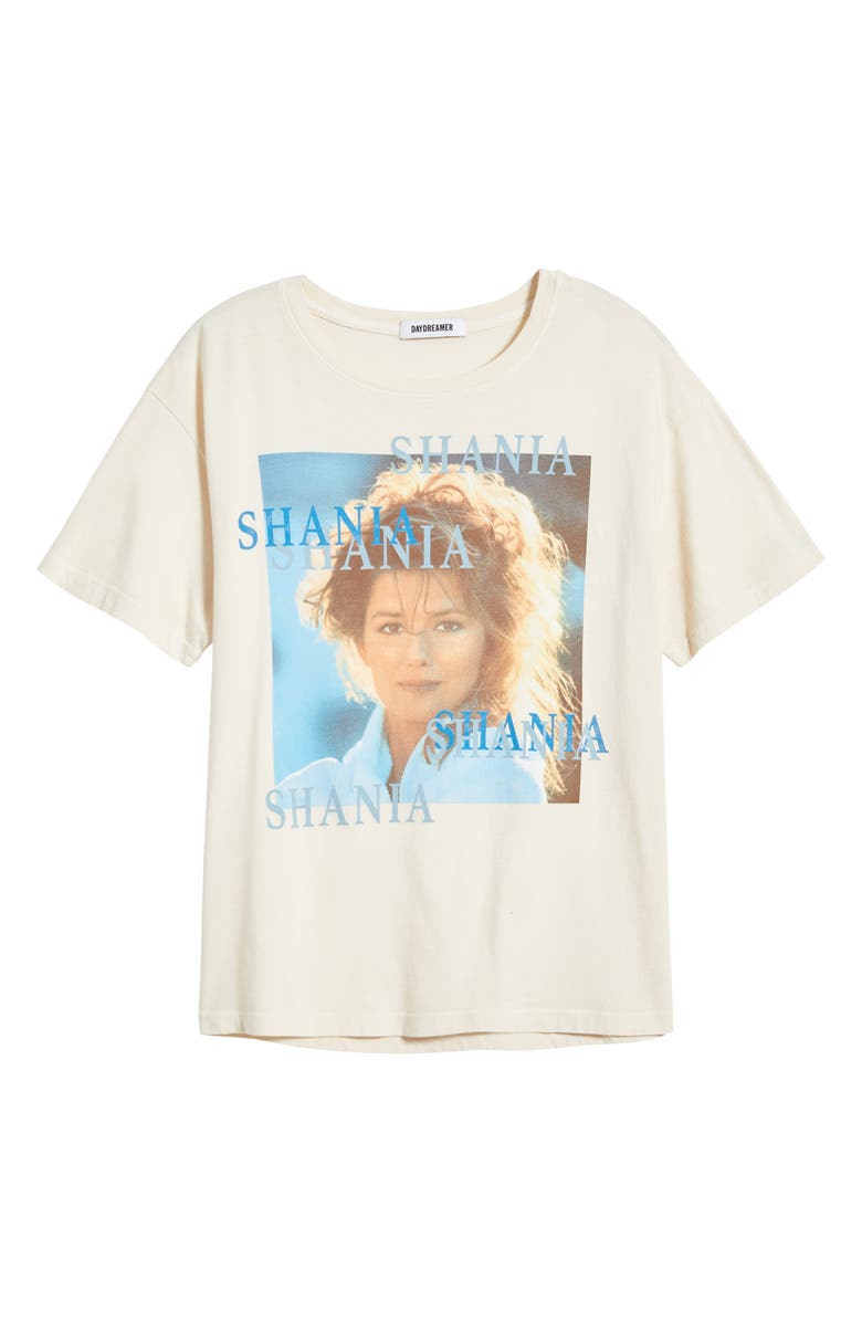 Daydreamer Shania Twain Woman in Me Cotton Graphic T-Shirt, Alternate, color, Dirty White