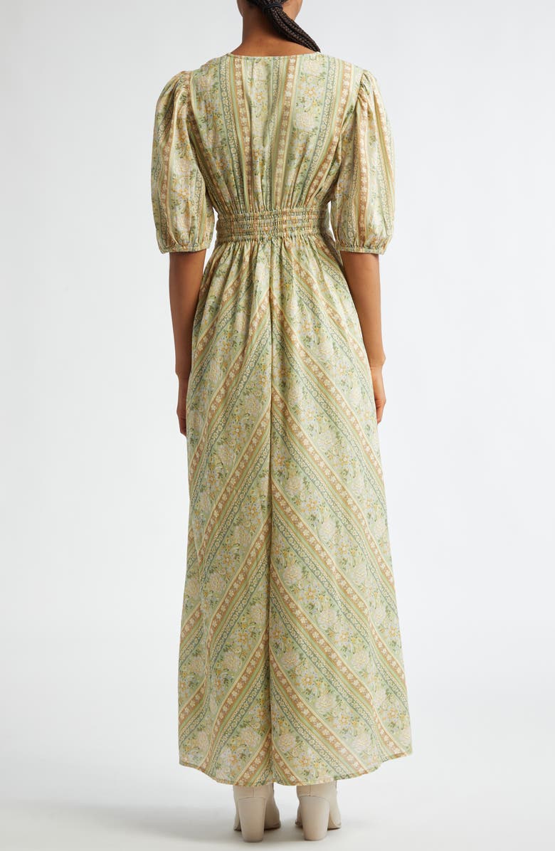 MILLE Florencia Empire Waist Cotton Dress, Alternate, color,