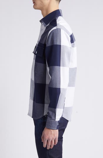 BOSS Owen Plaid Shirt Jacket | Nordstromrack