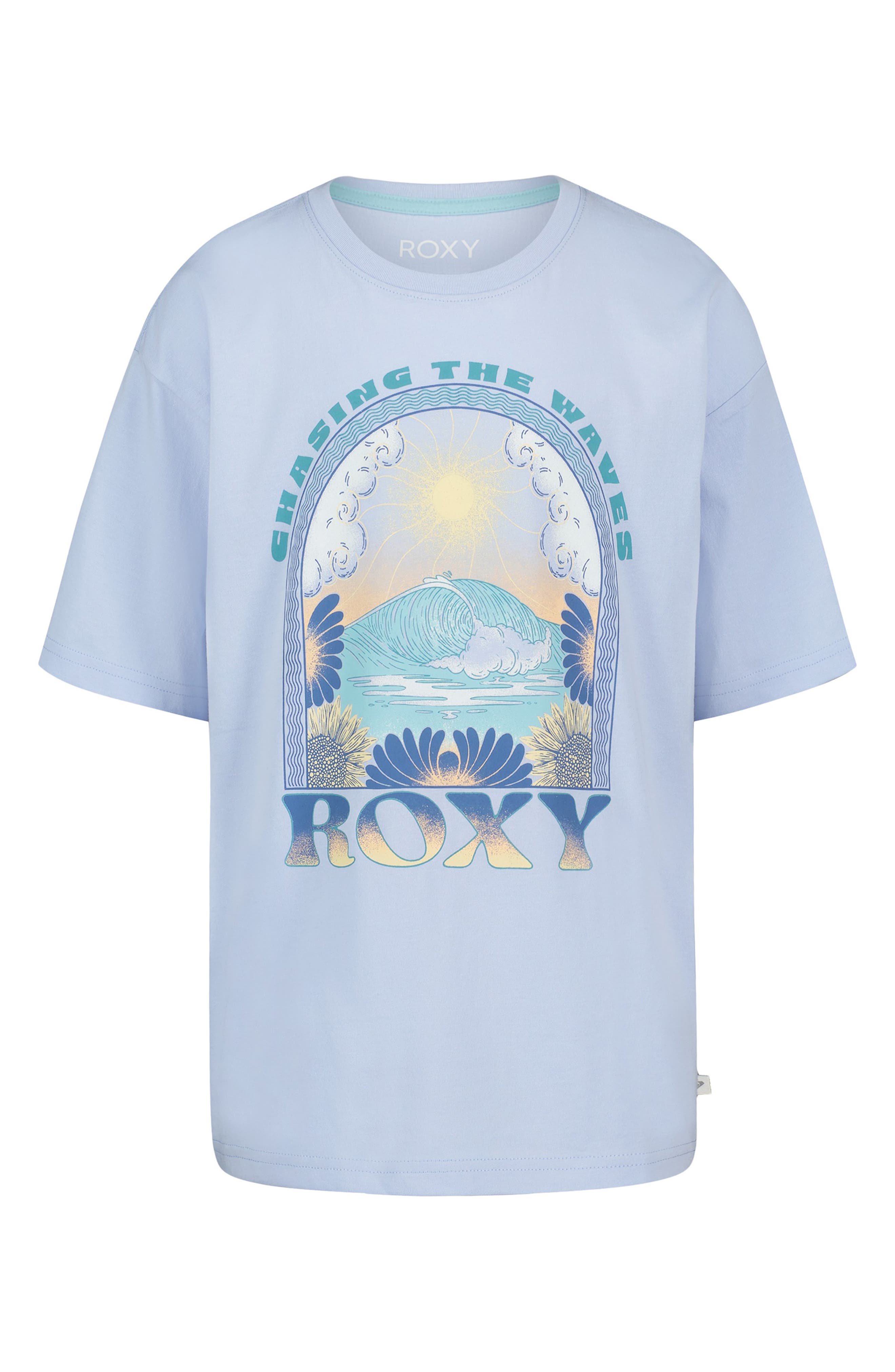 Kids' Chasing Waves Oversize Graphic T-Shirt