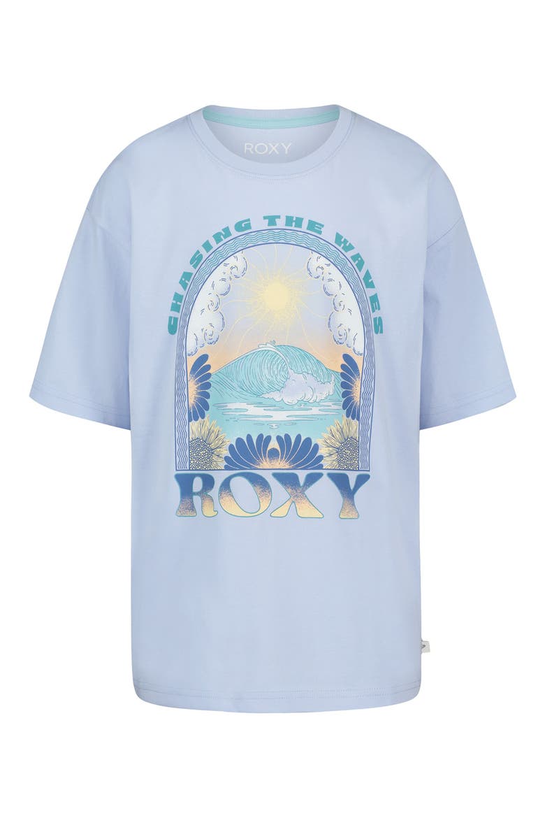 Kids' Chasing Waves Oversize Graphic T-Shirt, Main, color, WINDSURFER
