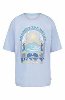 Kids' Chasing Waves Oversize Graphic T-Shirt