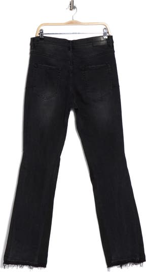 Double Panel Flare Blowout Jeans