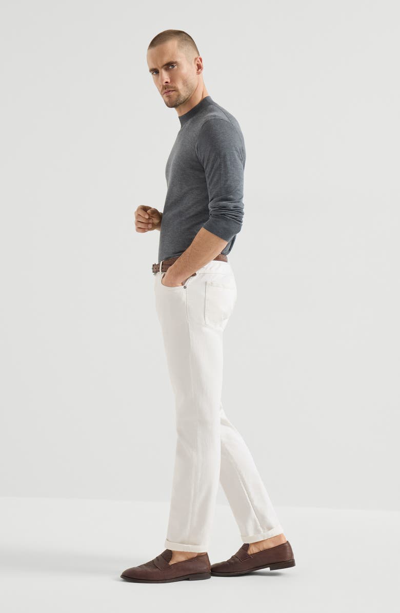 Brunello Cucinelli Slim fit trousers, Alternate, color, 