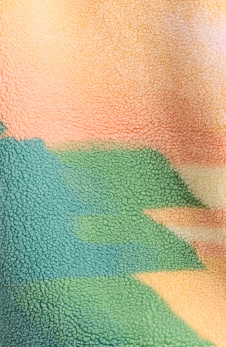 Free People FP Movement Rocky Ridge Fleece Pullover, Alternate, color, Faded Horizon Combo