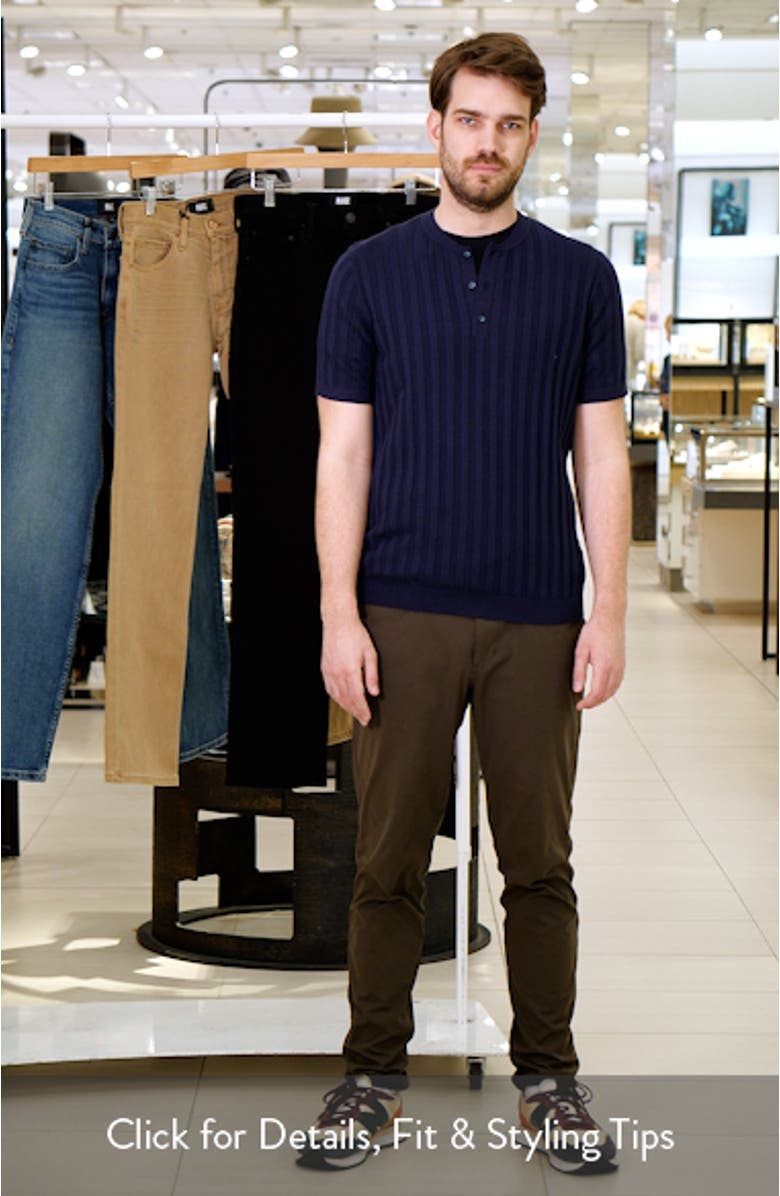 Short Sleeve Henley Sweater, sales video thumbnail