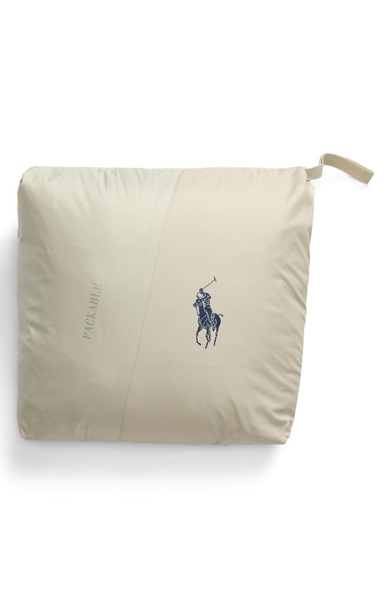 Polo Ralph Lauren The Colden Packable 650 Fill Power Down Puffer Jacket, Alternate, color, Basic Sand