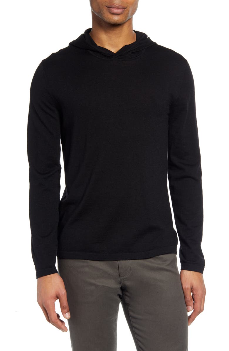 Vince Wool & Cashmere Pullover Hoodie, Main, color,