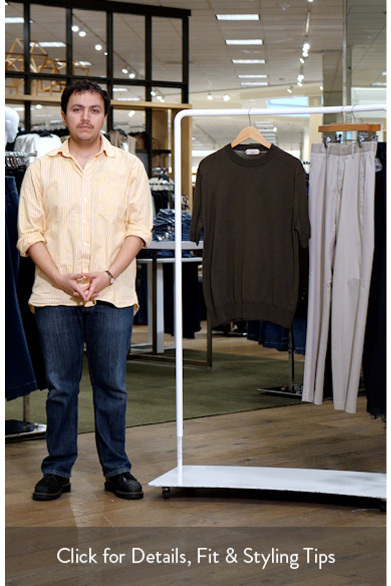 Cashwool® Short Sleeve Crewneck Sweater video