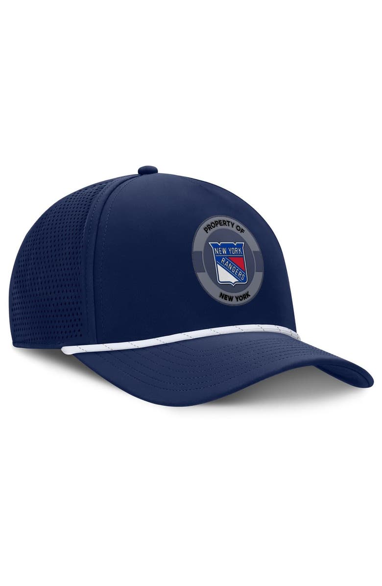 FANATICS Men's Fanatics Navy New York Rangers Authentic Pro Rink Adjustable Hat, Alternate, color, Navy