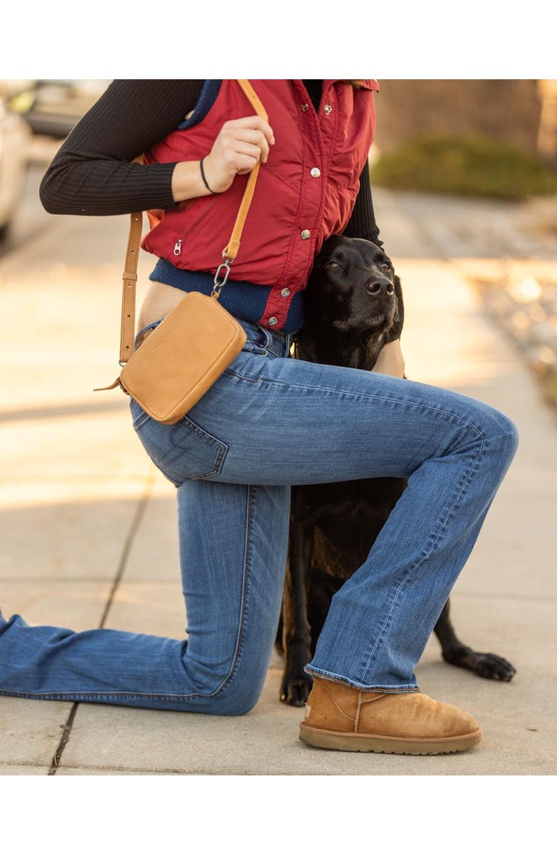 Made Free Leather Convertible Waistpack Handbag, Alternate, color,