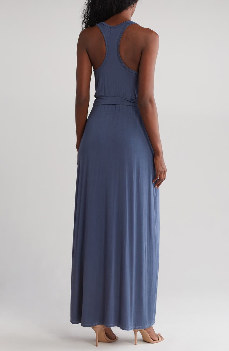 GO COUTURE Drawcord Waist Maxi Dress, Alternate, color,