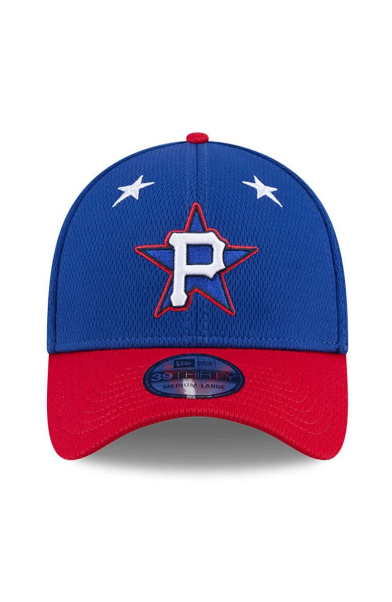 New Era Men's New Era Blue/Red  Pittsburgh Pirates 2025 MLB All-Star Game Workout 39THIRTY Flex Hat, Alternate, color, Blue