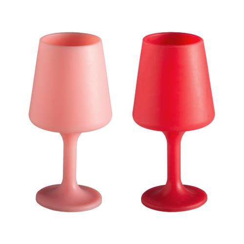 Porter Green Swepp | Unbreakable Wine Glasses In Red