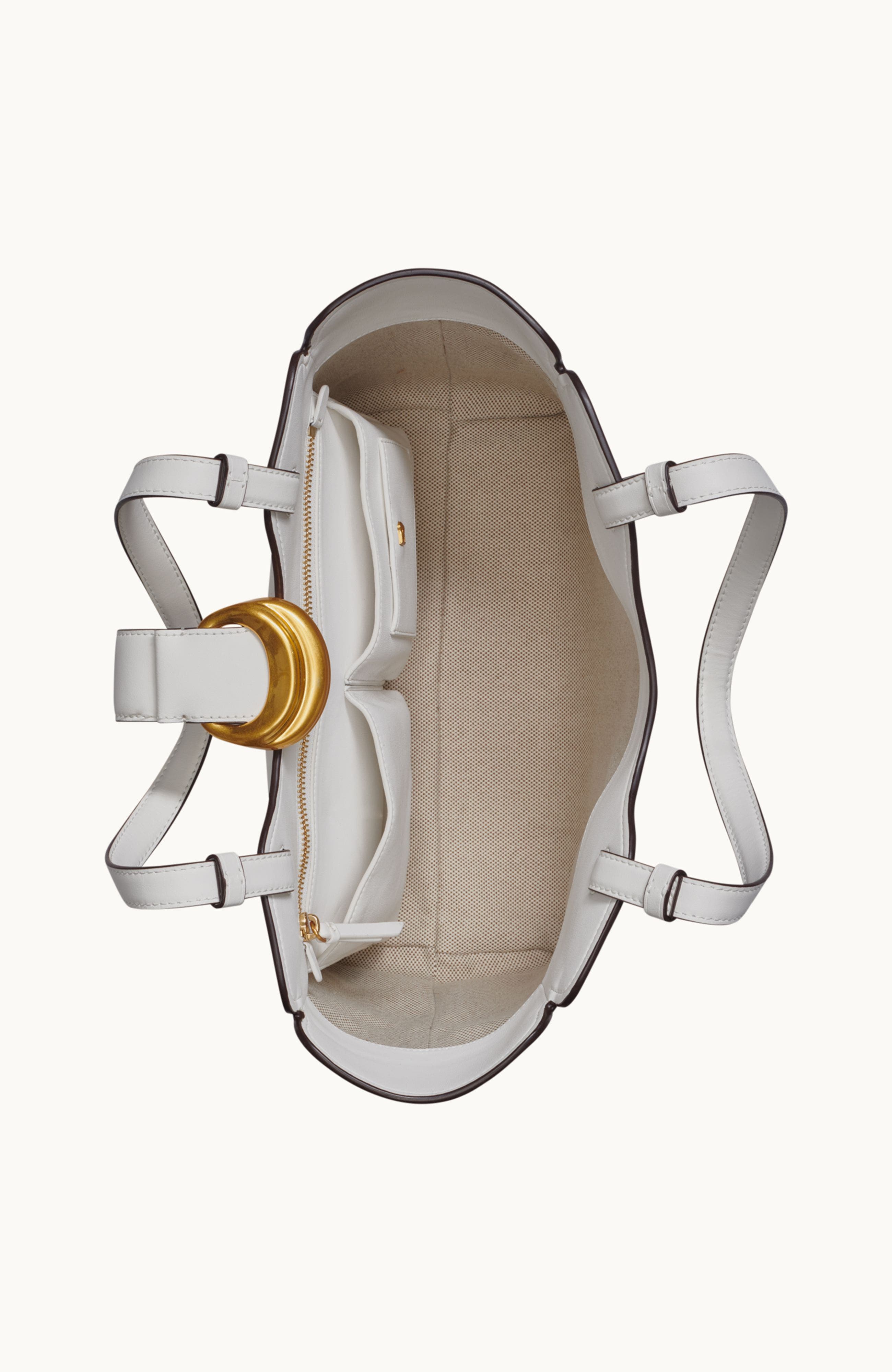 Donna Karan New York Valley Stream Tote, Alternate, color, Brillant White