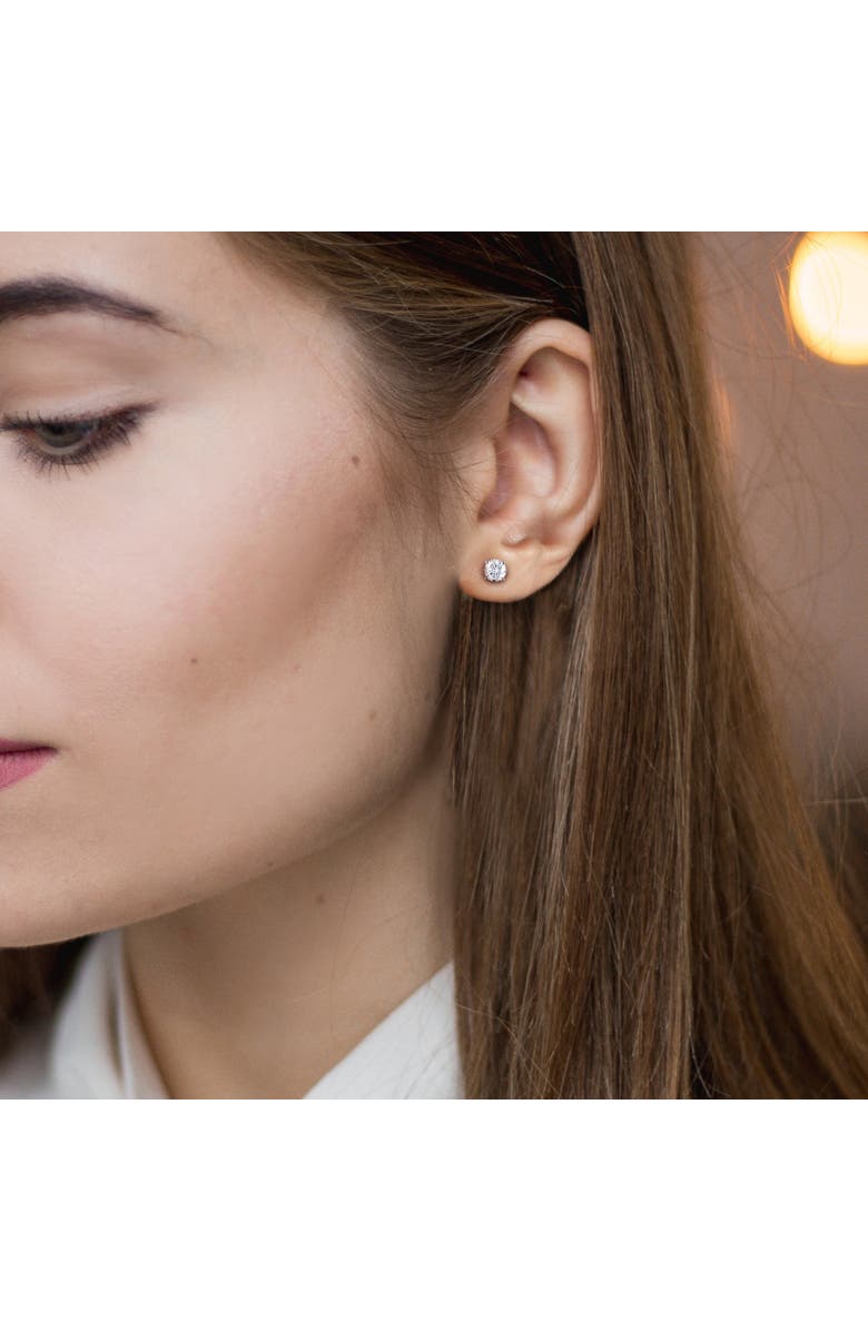 Julianna B. 1 1/2 CTW Lab-Grown Diamond Stud Earrings Platinum, Alternate, color, White Gold