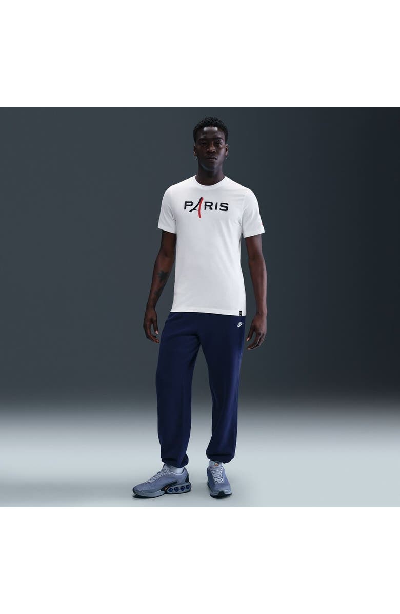 Nike Men's Nike White Paris Saint-Germain 2025/26 Wordmark T-Shirt, Main, color, White