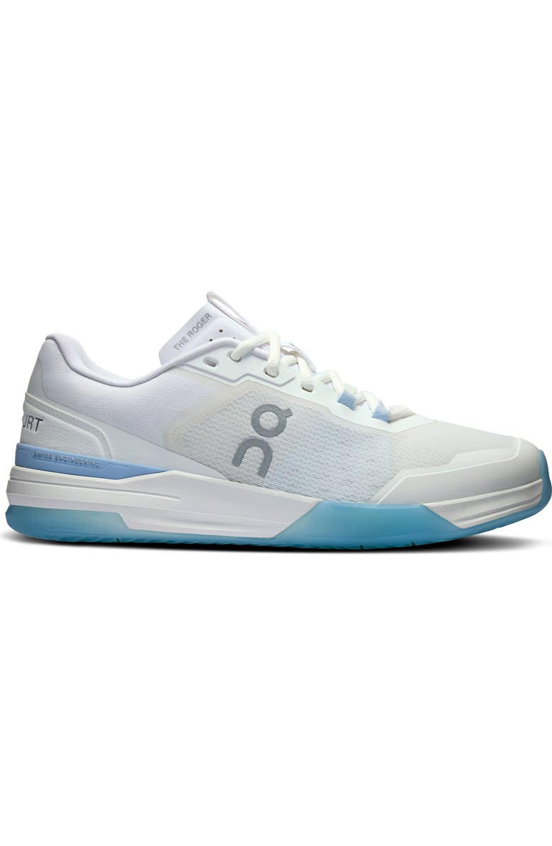 On THE ROGER Adv Pro Tennis Shoe, Alternate, color, White/ Chambray