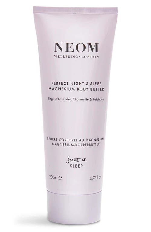 NEOM Wellbeing Perfect Night's Sleep Magnesium Body Butter at Nordstrom, Size 6.76 Oz