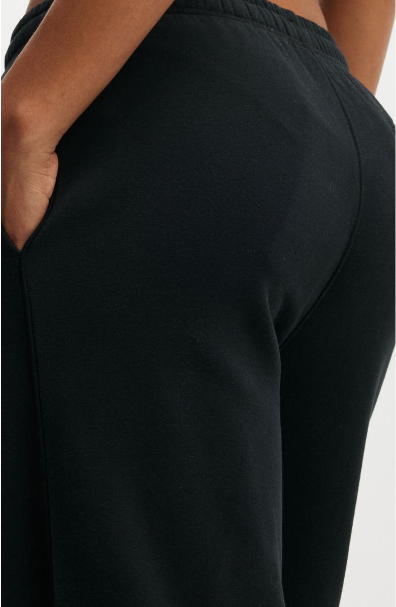 COTTON ON BODY Women's Active Plush Essential Straight Leg Sweatpant, Alternate, color, Black