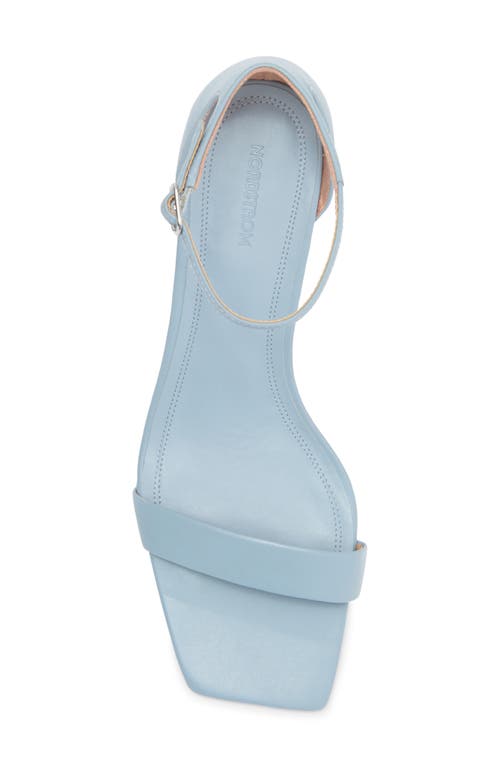Nordstrom Naiomi Ankle Strap Sandal In Blue Fog