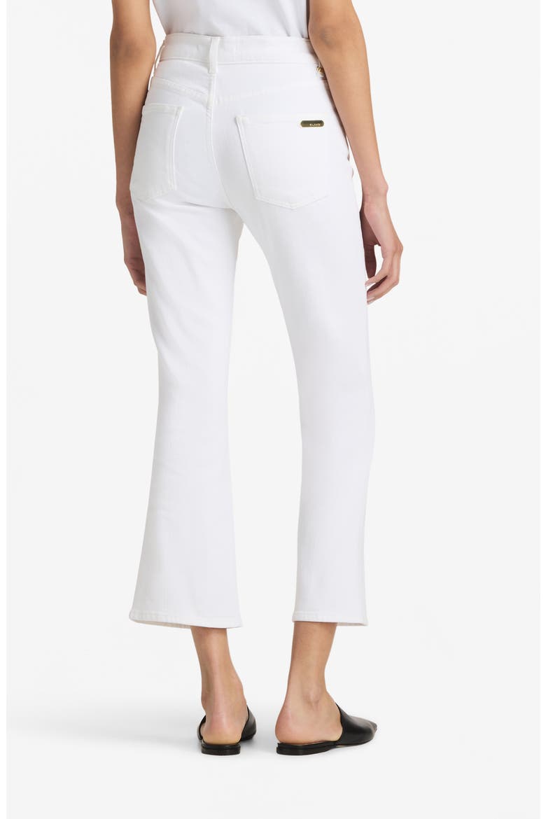 Laguna Stretch Denim Flare Leg Jeans, Alternate, color, WHITE