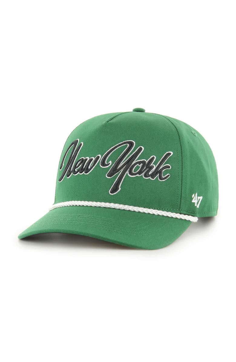 
47 Men
s 
47 Green New York Jets Overhand Hitch Adjustable Hat, Main, color, Green