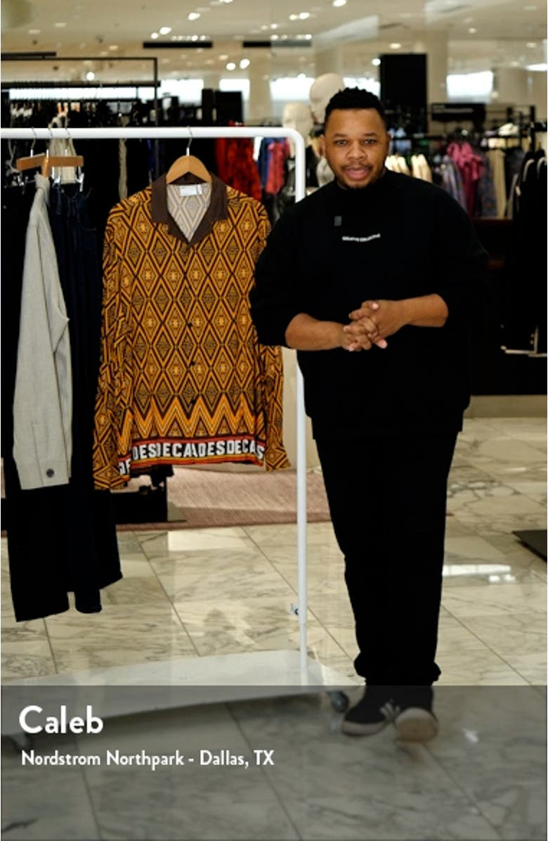 Relaxed Fit Button-Up Camp Shirt, sales video thumbnail