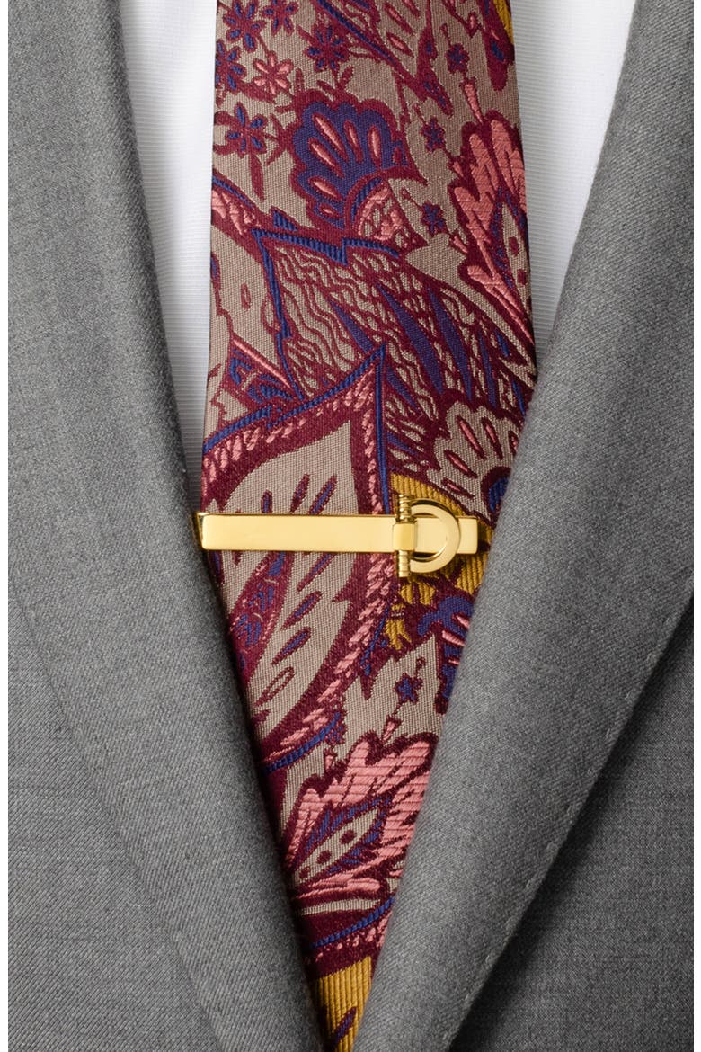 Horse Bit Stainless Steel Tie Bar, Alternate, color, GOLD