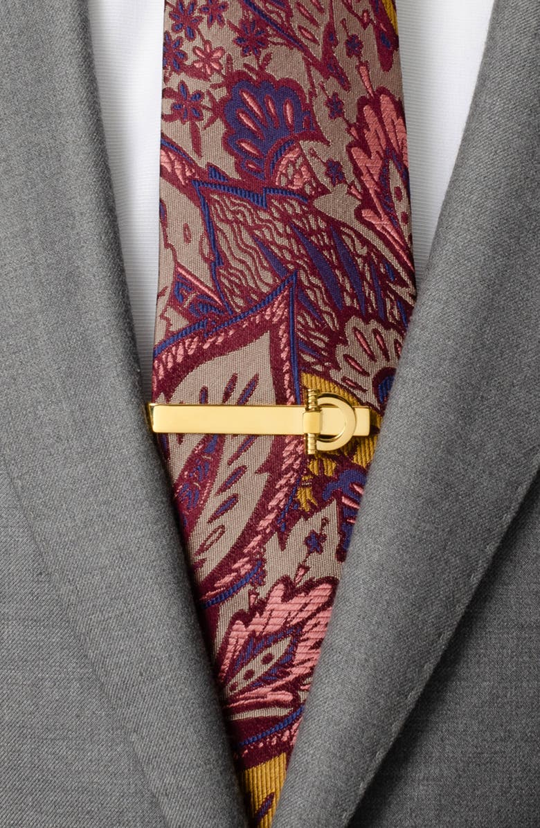 Cufflinks, Inc. Horse Bit Stainless Steel Tie Bar, Alternate, color, Gold