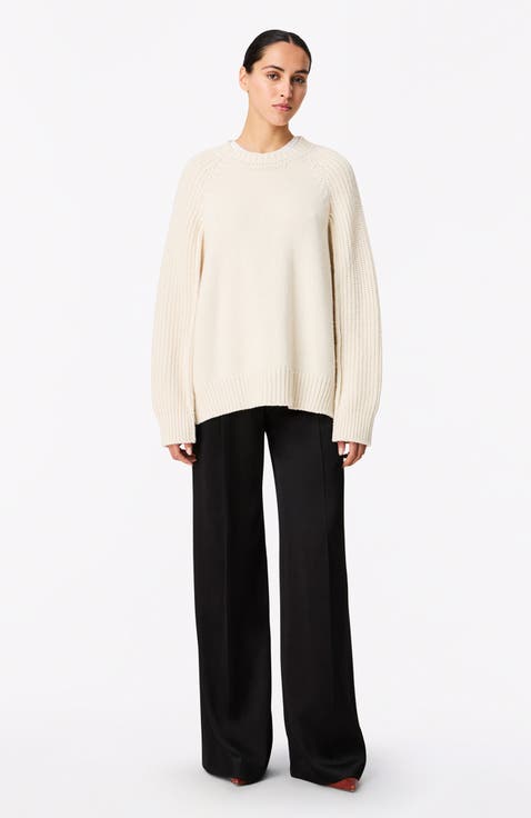 Oversized Luxe Crewneck