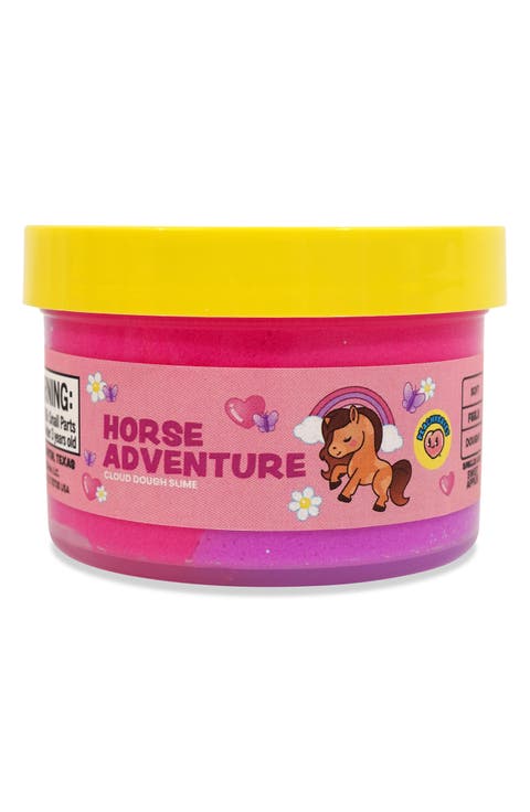 Kids' Peachy Horse Adventure Cloud Dough Slime