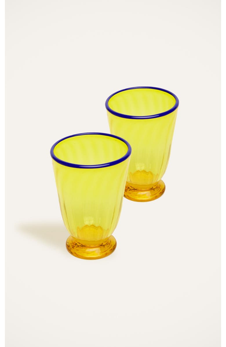 La DoubleJ Rainbow Glasses Set Of 2, Alternate, color,