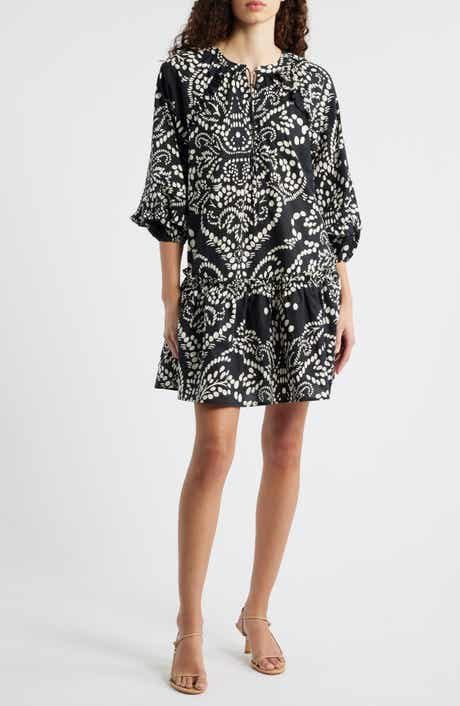 MELLODAY Print Poplin Minidress