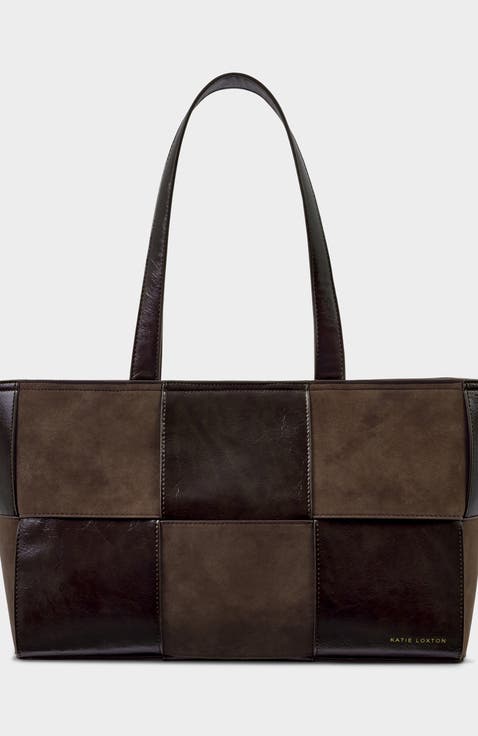 Taya Woven Tote Bag