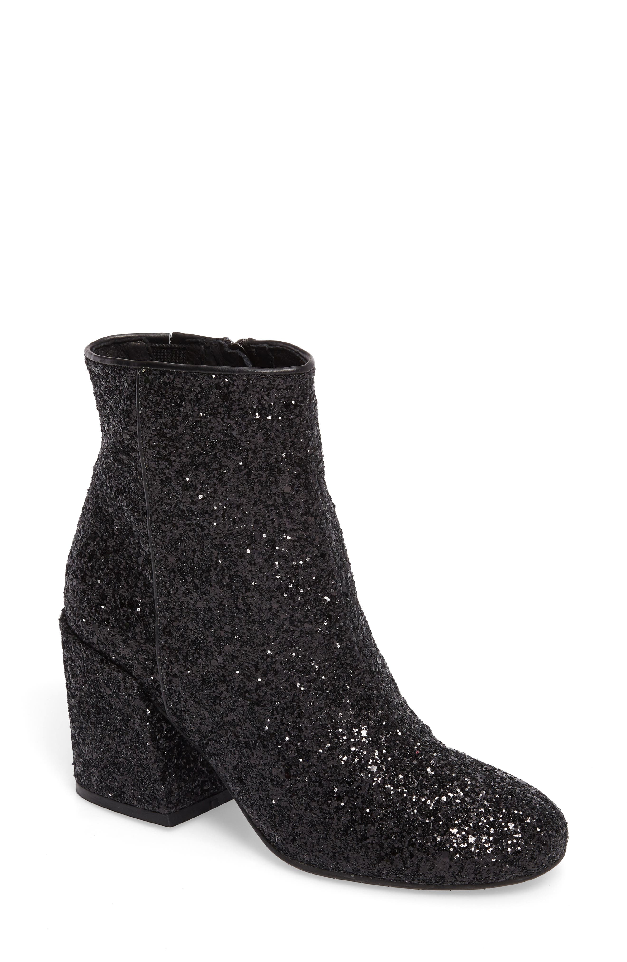 Randii Bootie, Main, color, BLACK GLITTER