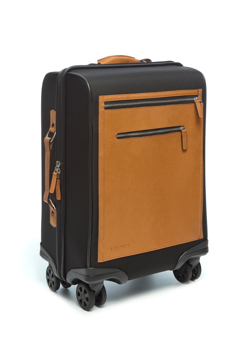 Hudson 22" Ballistic Wheeled Carry-On, Alternate, color, Black
