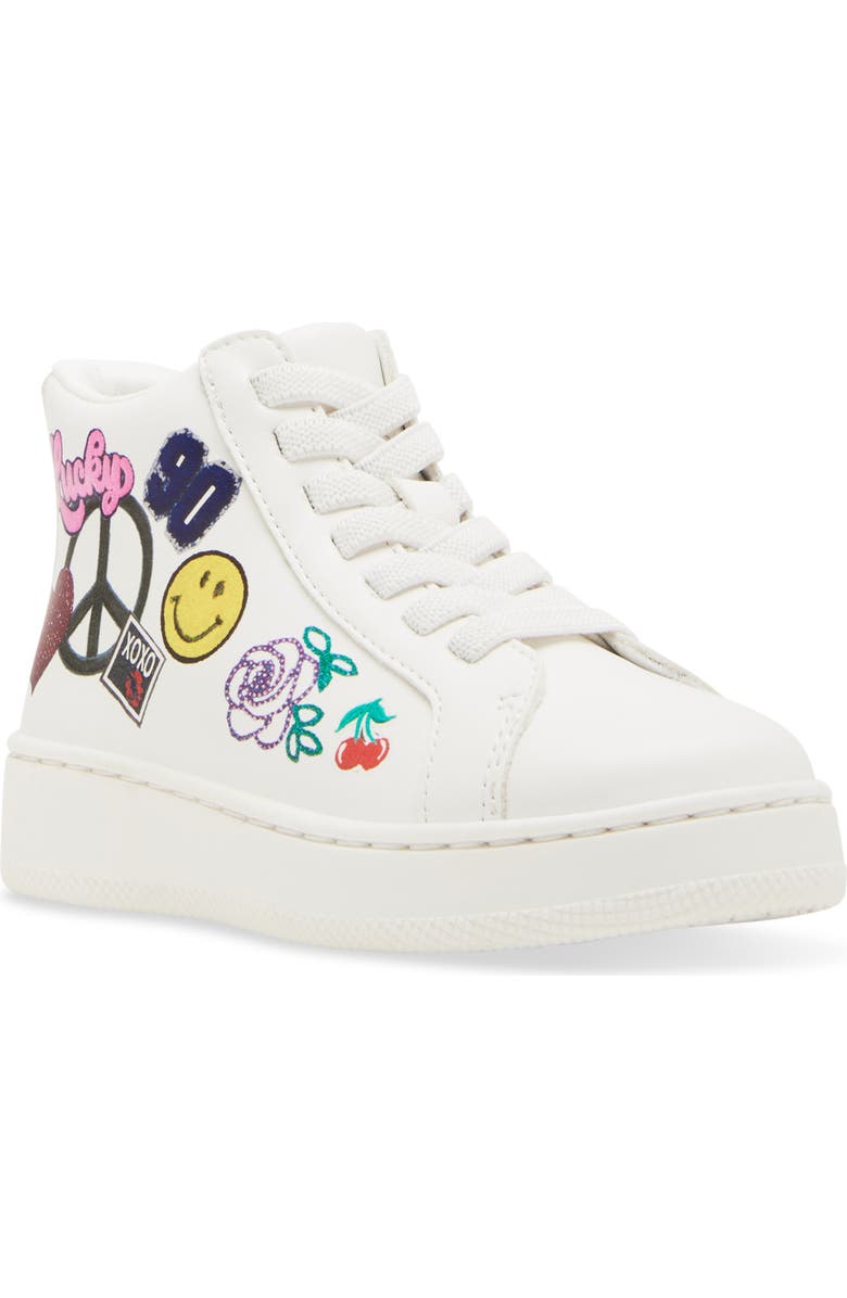 Steve Madden Kids' Tbeta High Top Platform Sneaker, Main, color,