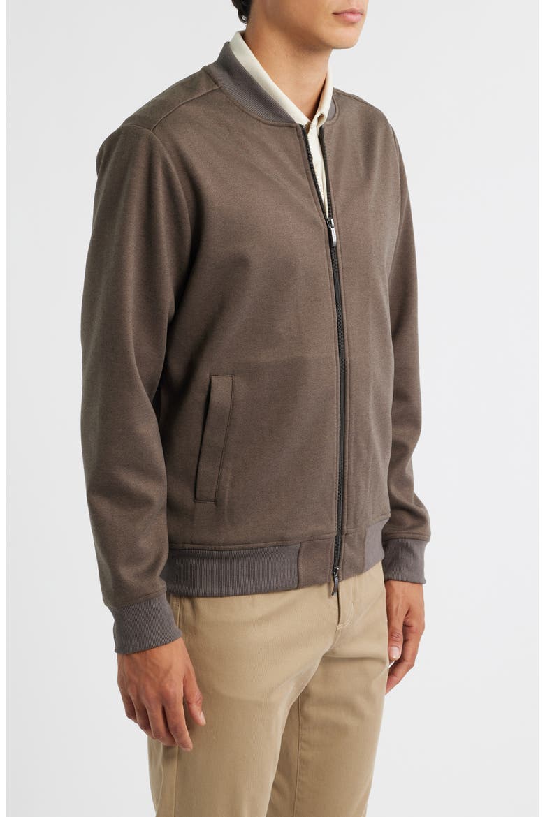 Patricio Lightweight Bomber Jacket, Alternate, color, BROWN
