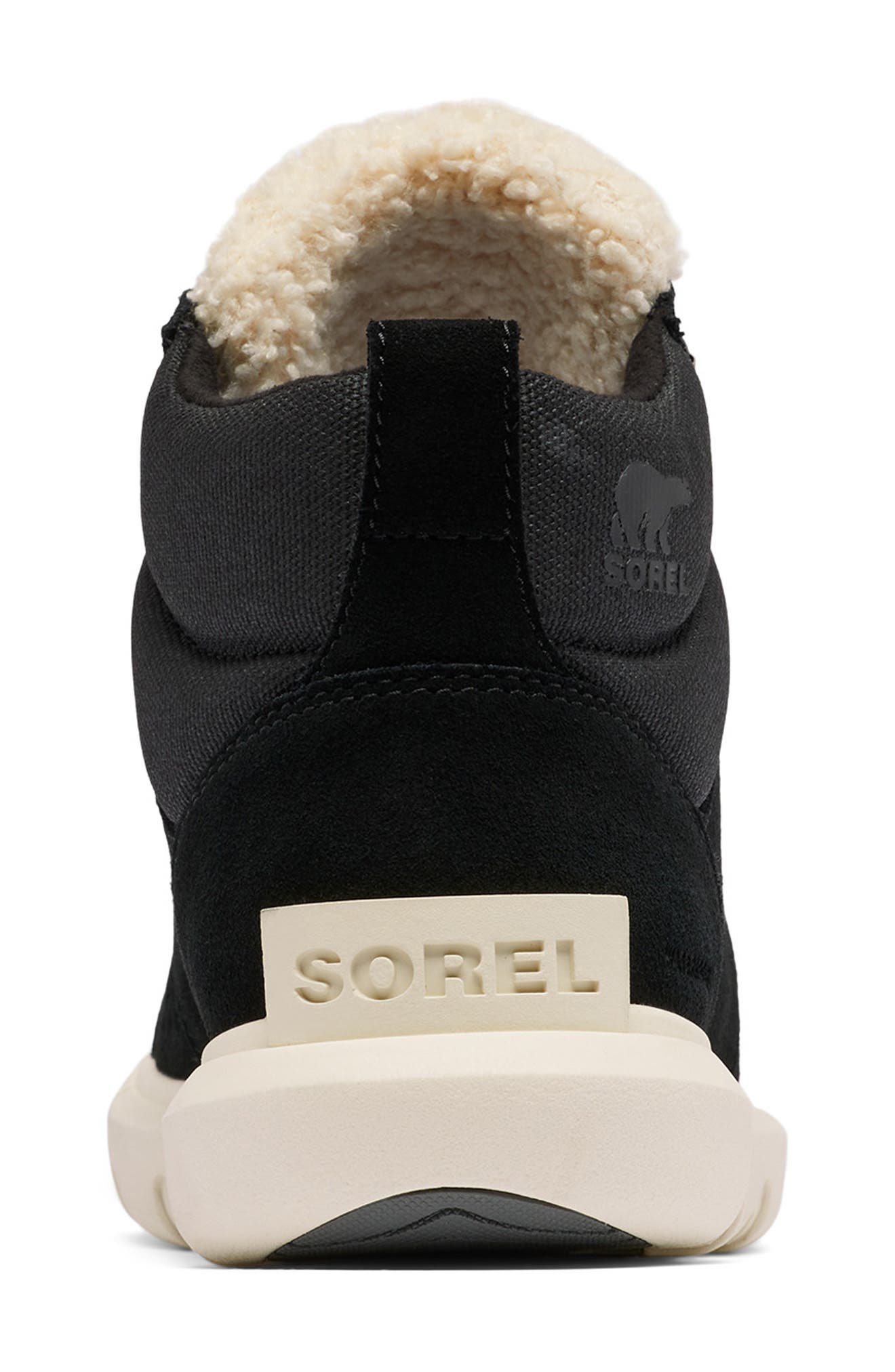 SOREL Explorer Next Genuine Shearling Waterproof Hiking Boot, Alternate, color, 