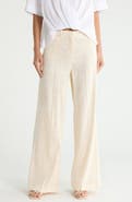 Theory Terena Linen Blend Pants