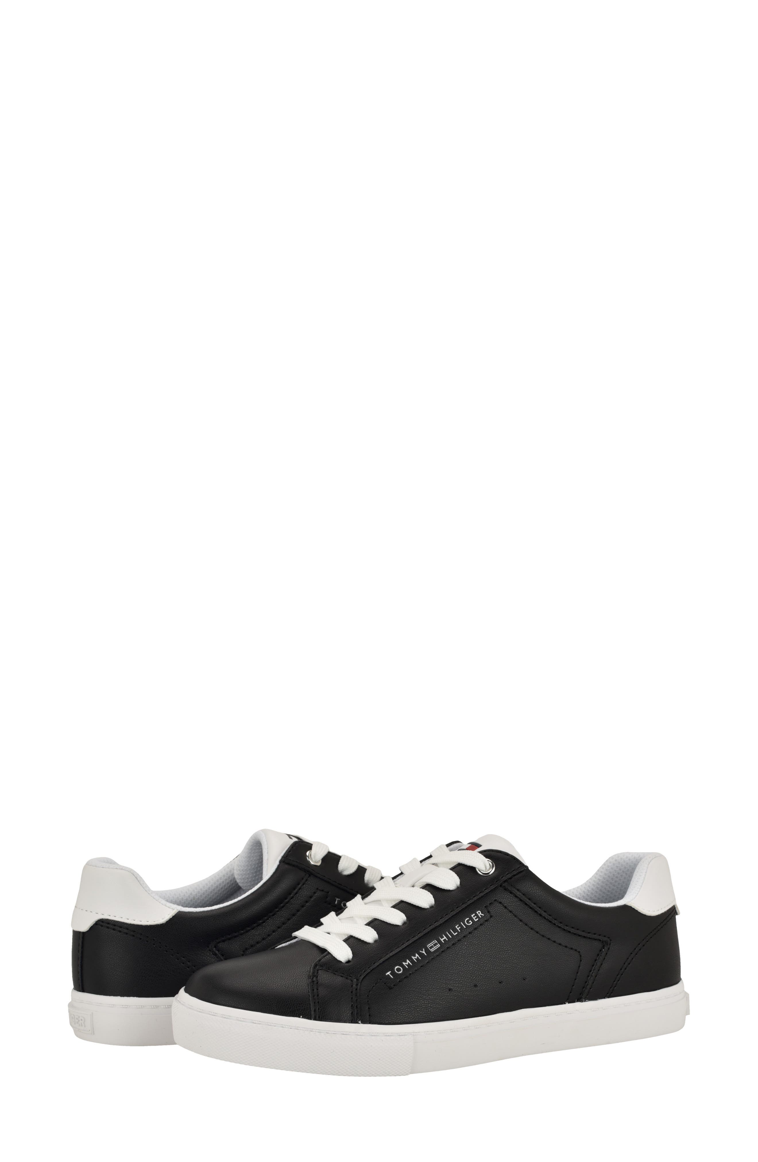 Tommy Hilfiger Luhcia Lace-Up Sneaker, Alternate, color, Black