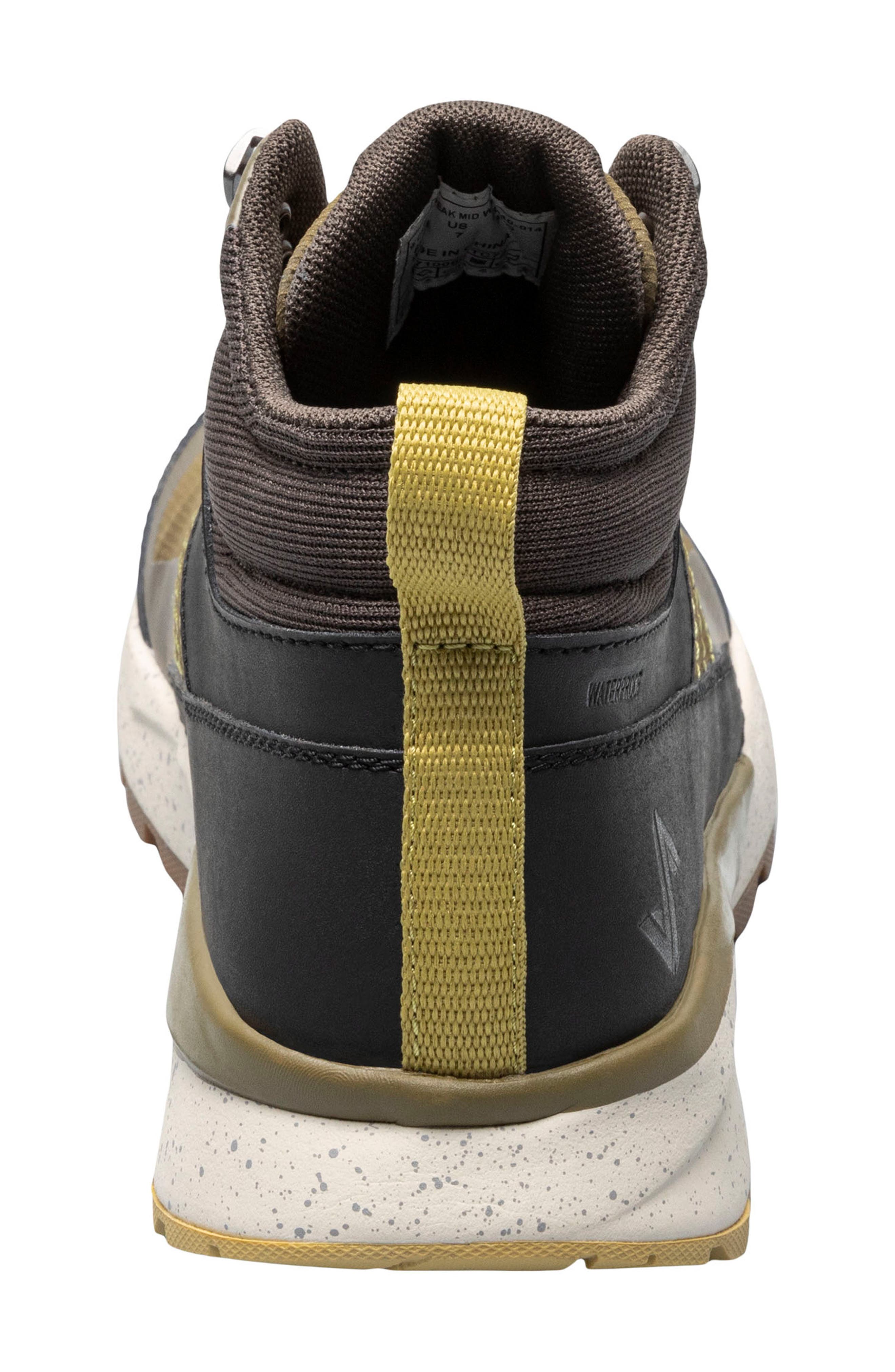 Forsake Cascade Peak Mid Waterproof Hiking Shoe, Alternate, color, Black Olive