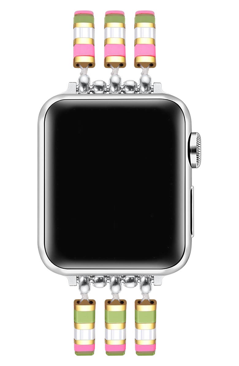 Posh Tech Slim 42mm Apple Watch<sup>®</sup> Bracelet Watchband, Alternate, color, 